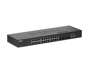 D-Link DGS-1530-28P/E 24-Port Gigabit Stackable Smart Managed Switch