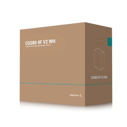 DeepCool CG580 4F V2 Tempered Glass White