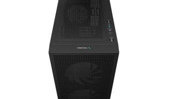 DeepCool CH360 Tempered Glass Black