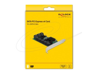 DeLock 16 port SATA PCI Express x4 Card