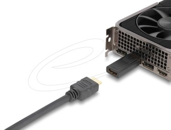 DeLock Active DisplayPort 1.2 to HDMI Adapter 4K with HDR function