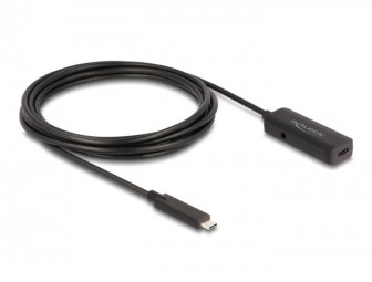 DeLock Active USB 10 Gbps extension cable USB Type-C 3m Black