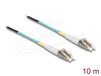 DeLock Cable Optical Fibre LC to LC Multim-ode OM3 10m