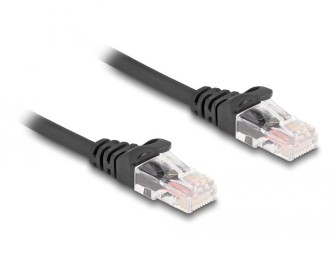 DeLock CAT5e U-UTP Patch cable 3m Black