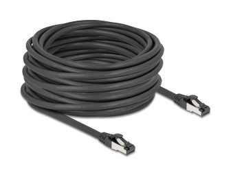 DeLock CAT8.1 S-FTP Patch Cable 15m Black