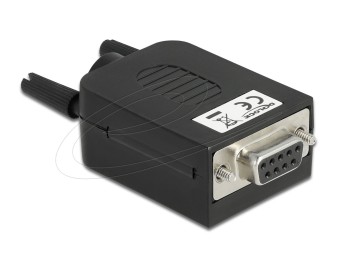 DeLock D-Sub9 female to Terminal Block with Enclosure