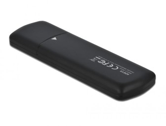DeLock USB3.2 Gen2 External Enclosure for M.2 NVMe PCIe SSD with USB Type-C Black