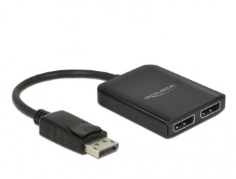 DeLock DisplayPort 1.4 Splitter 1 x DisplayPort to 2 x DisplayPort MST