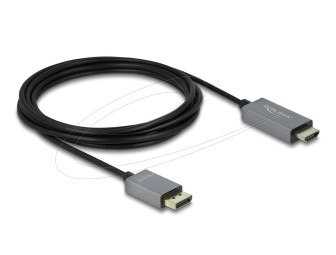 DeLock DisplayPort 1.4 to HDMI 4K cable 3m Black