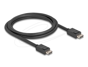 DeLock DisplayPort cable 16K 60Hz 80Gbps 1,8m Black