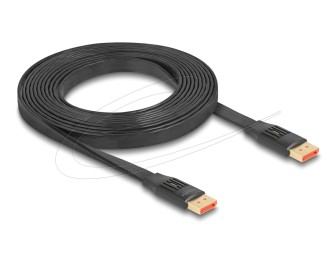 DeLock DisplayPort Flat Ribbon Cable 8K 60Hz 3m Black
