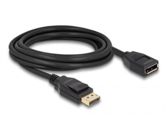 DeLock DisplayPort male/male cable 3m Black