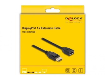 DeLock DisplayPort male/male cable 3m Black