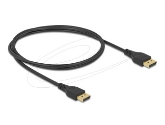 DeLock DisplayPort to DisplayPort 8K 60Hz cable 1m Black