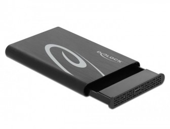 DeLock External Enclosure for 2,5″ SATA HDD / SSD with SuperSpeed USB 10 Gbps (USB 3.1 Gen 2)