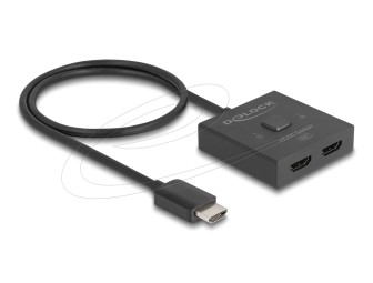 DeLock HDMI Switch 2 to 1 bidirectional 8K