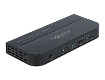 DeLock HDMI Switch 3 x HDMI in to 1 x HDMI out 4K 60 Hz with Audio Extractor