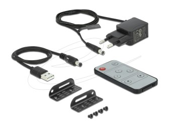 DeLock HDMI Switch 3 x HDMI in to 1 x HDMI out 4K 60 Hz with Audio Extractor