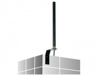 DeLock LTE UMTS GSM Antenna SMA plug 3 dBi omnidirectional fixed with connection cable RG-58, 3m wall mounting outdoor black