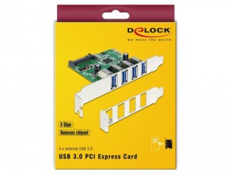 DeLock PCI Express Card > 4x external USB 3.0