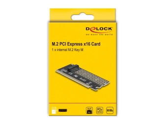 DeLock PCI Express x16 Card to 1 x NVMe M.2 Key M