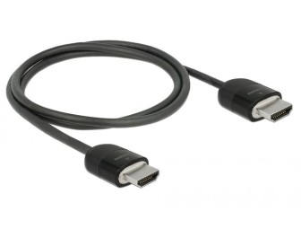 DeLock Premium HDMI Cable 4K 60 Hz 1m