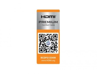 DeLock Premium HDMI Cable 4K 60 Hz 1m