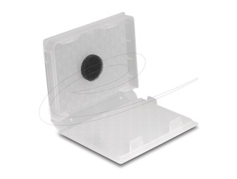 DeLock Protection Box for 2.5″ HDD/SDD Transparent