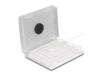 DeLock Protection Box for 2.5″ HDD/SDD Transparent