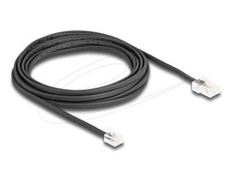 DeLock Telephone Cable RJ45 plug to RJ11 plug 5m Black