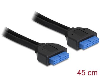DeLock USB 3.0 pin header female / female 45cm Cable