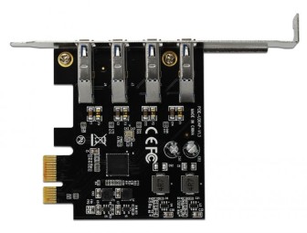 DeLock USB3.0 PCI Express Card with 4 x external Type-A female