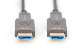 Digitus AK-330127-300-S 4K - HDMI AOC Hybrid Fiber Optic Cable with removable plug