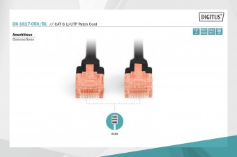 Digitus CAT 6 U-UTP patch cord, Cu, LSZH