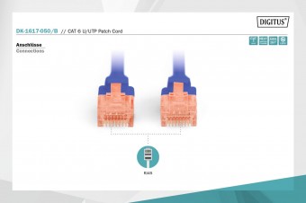 Digitus CAT 6 U-UTP patch cord, Cu, LSZH