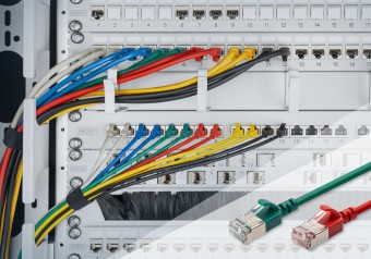 Digitus CAT6A F-FTP Patch Cable 1m Grey