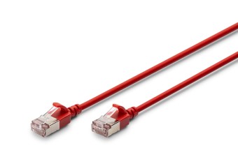 Digitus CAT6A F-FTP Patch Cable 1m Red
