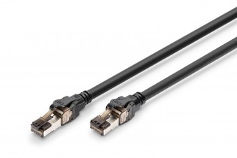 Digitus CAT8.1 S-FTP Patch Cable 1m Black