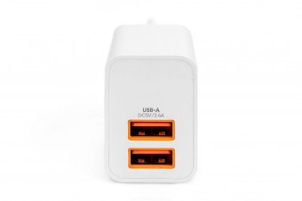 Digitus DA-10061 USB Charger 2x USB-A 15,5W White