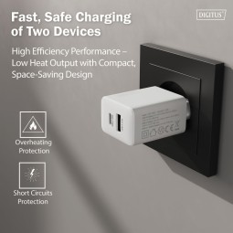 Digitus DA-10301 30W USB GaN Charger White