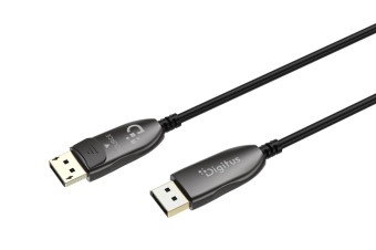 Digitus DisplayPort AOC Hybrid fiber optic UHD 8K cable 70m Black
