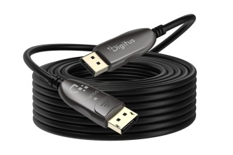 Digitus DisplayPort AOC Hybrid fiber optic UHD 8K cable 70m Black