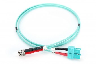 Digitus FO patch cord, duplex, ST to SC
