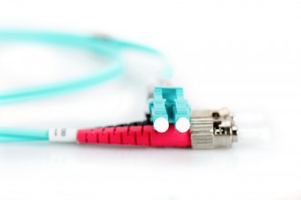 Digitus FO patch cord, duplex, LC to ST