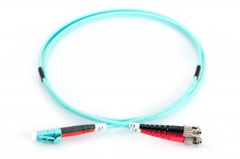 Digitus FO patch cord, duplex, LC to ST