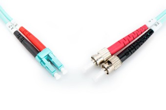 Digitus FO patch cord, duplex, LC to ST