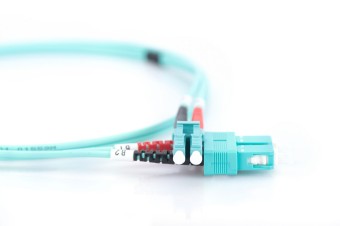 Digitus FO patch cord, duplex, LC to SC
