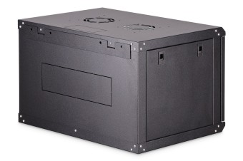 Digitus DN-19 07-U-EC-SW Falra szerelhető Rackszekrény Black