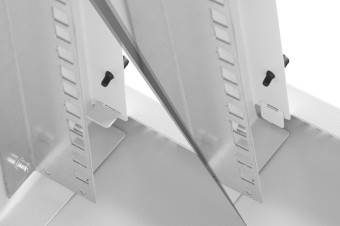 Digitus DN-49102 Falra szerelhető Rackszekrény Grey