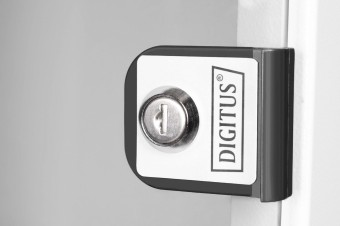Digitus DN-49102 Falra szerelhető Rackszekrény Grey